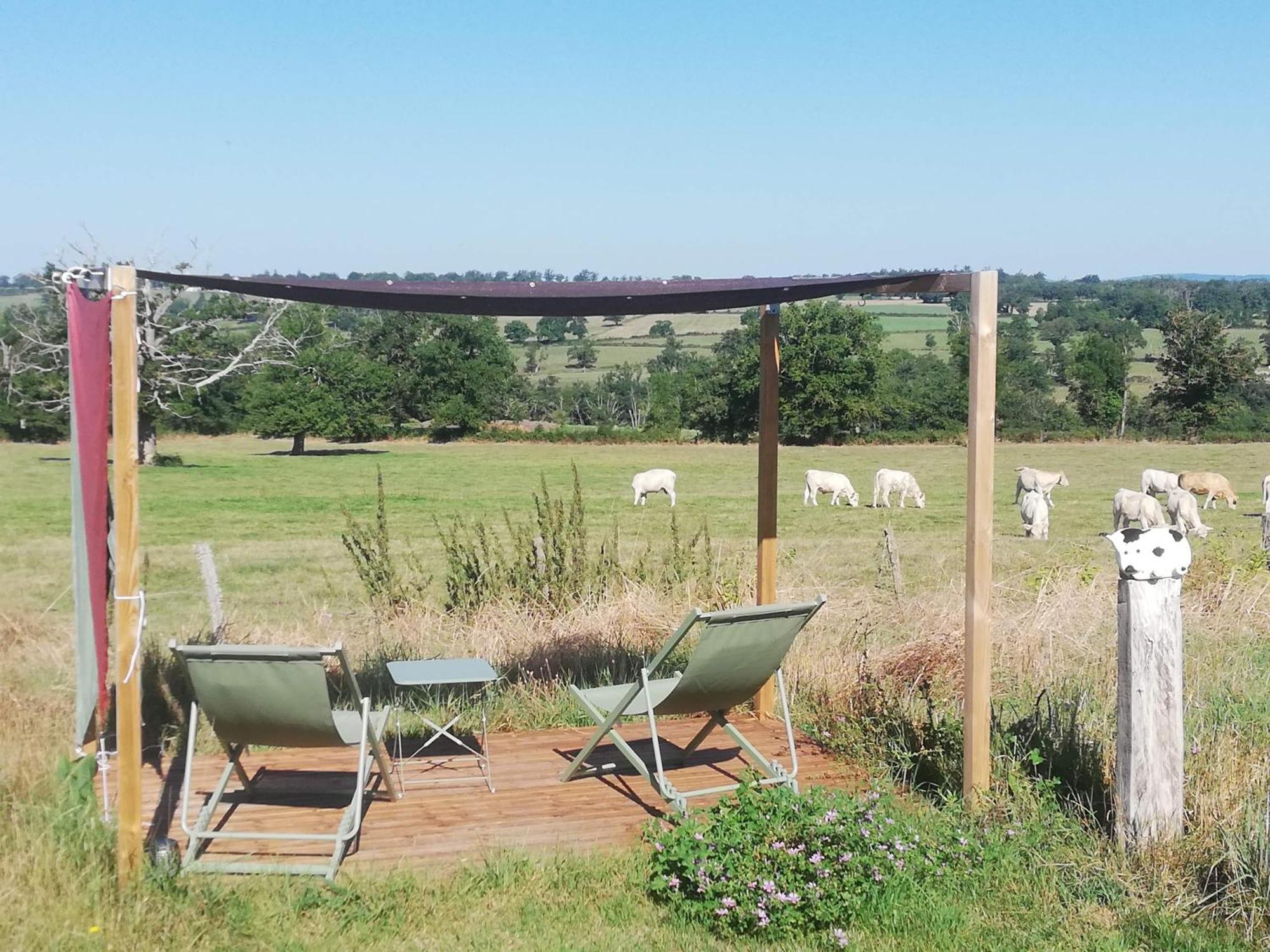 Le Monticule Bed & Breakfast Tardes Dış mekan fotoğraf